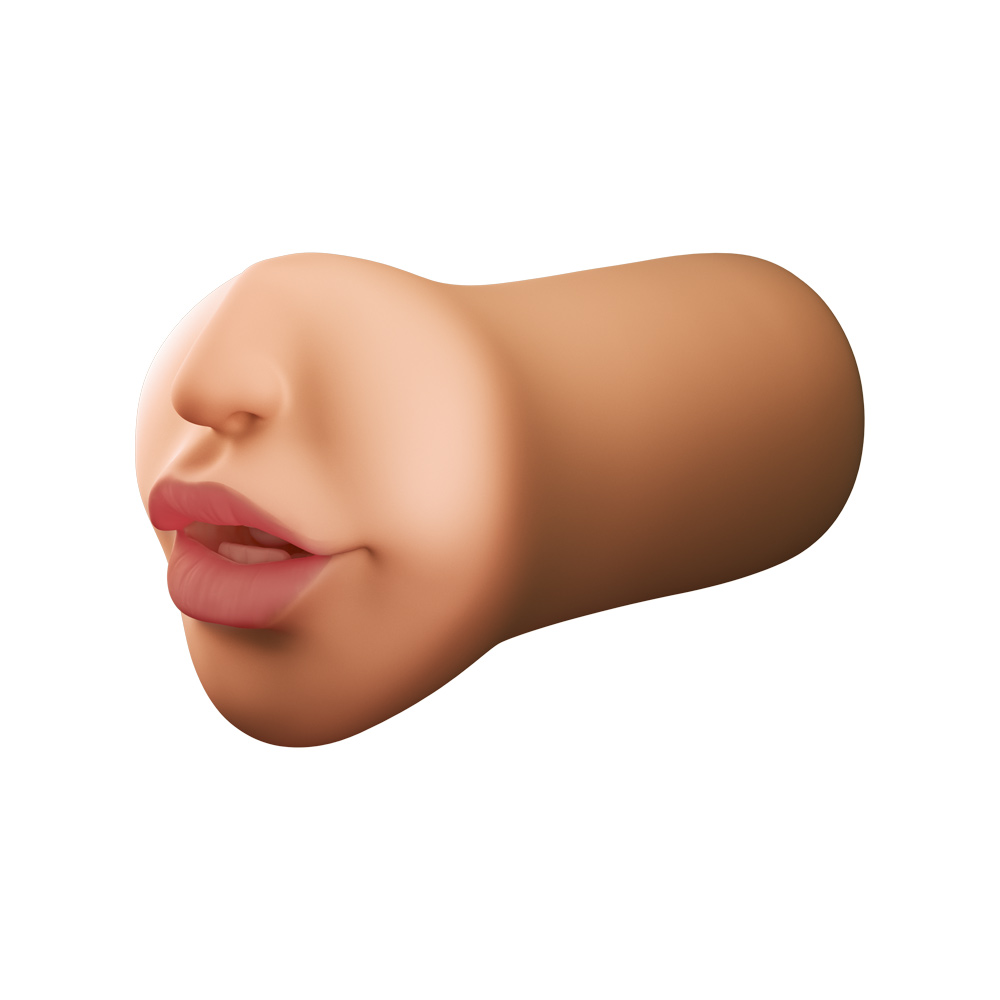 Elite Realistic Sucking Lips Caramel - Image 2