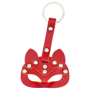 Fox Mask Charm Chain Red/Yellow