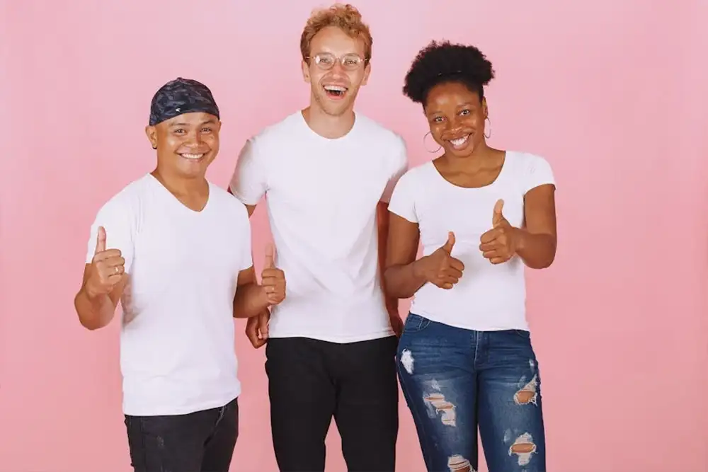 diverse people looking happy and confident - Pleasure & wellness guides