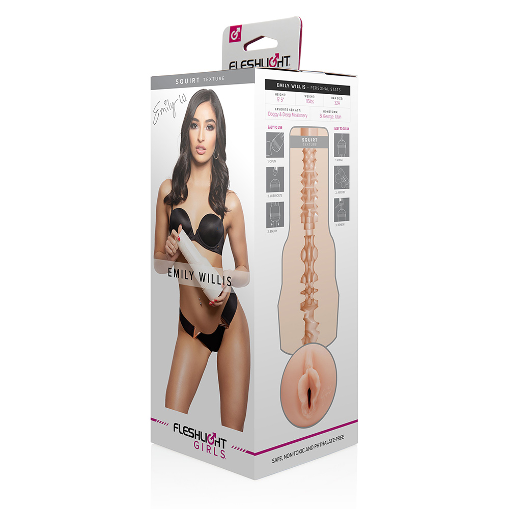 Fleshlight Emily Willis  Signature Tasty Sleeve - Romantic Depot | Adult  Sex Toy Superstore