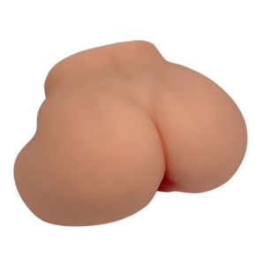 Realistic silicone buttocks sculpture