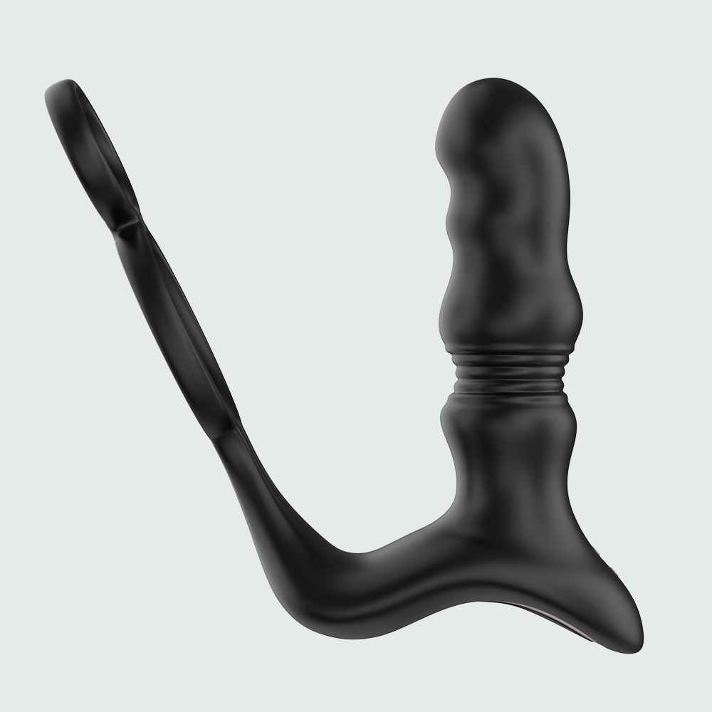 mini vibrators Dual-Head Vibrating & Thrusting Prostate Massager main image 1