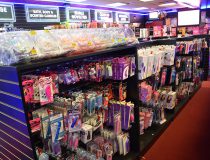 Romantic Depot Manhattan adult store featuring dildos, vibrators, and intimate products for couples
