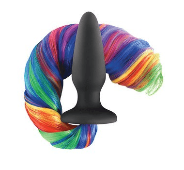 Anal Plug Unicorn Tails Rainbow