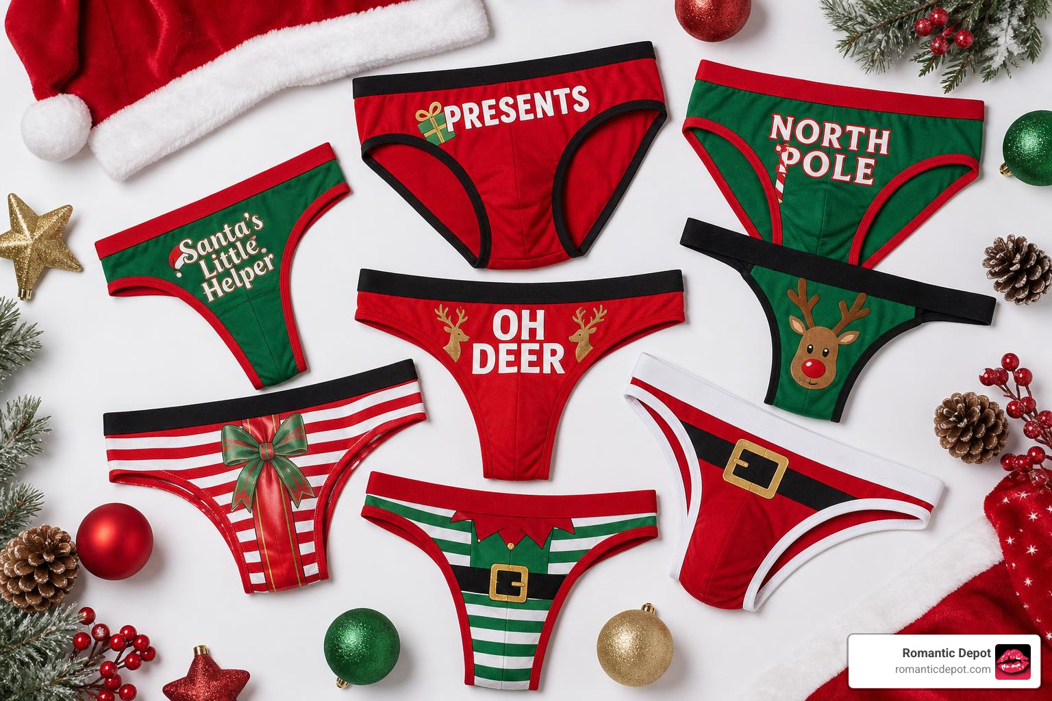 christmas thong men