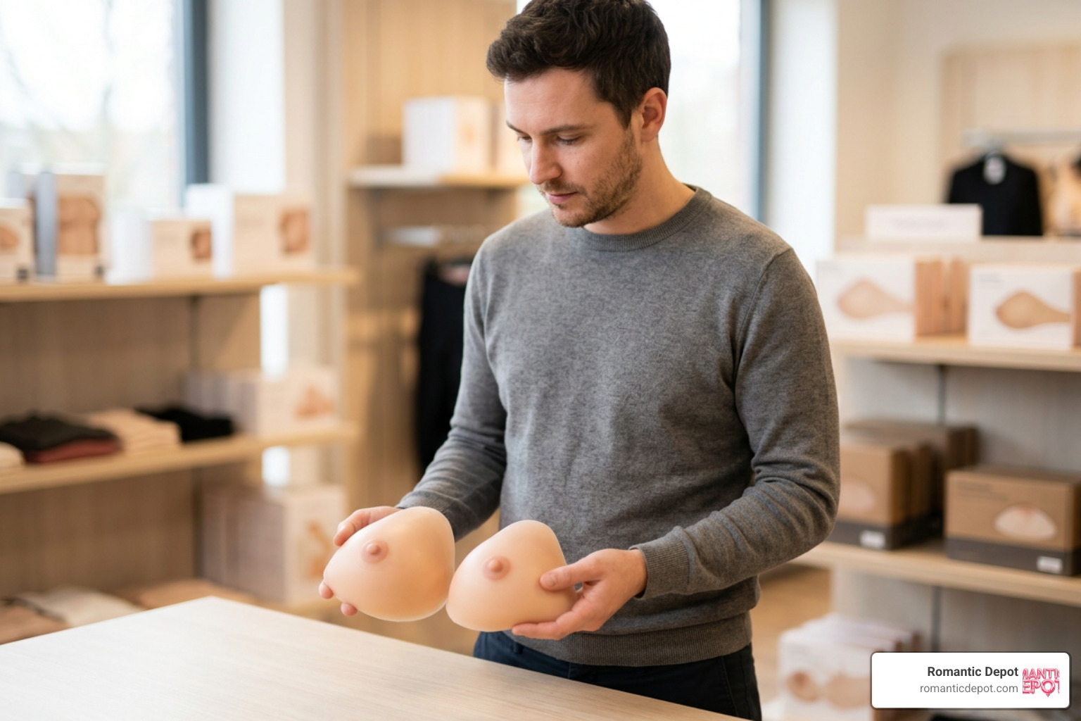 wearable silicone breasts