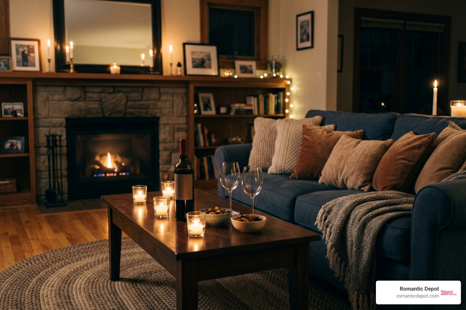 Date night at home