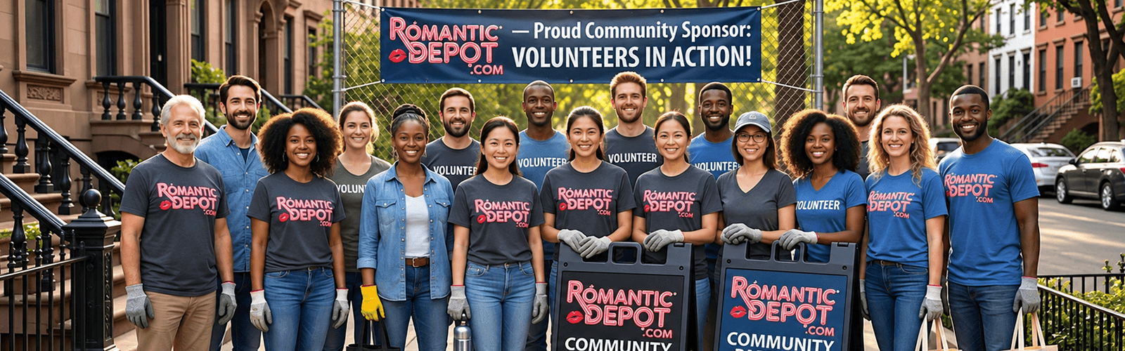 Romantic Depot Charities and Community Outreach