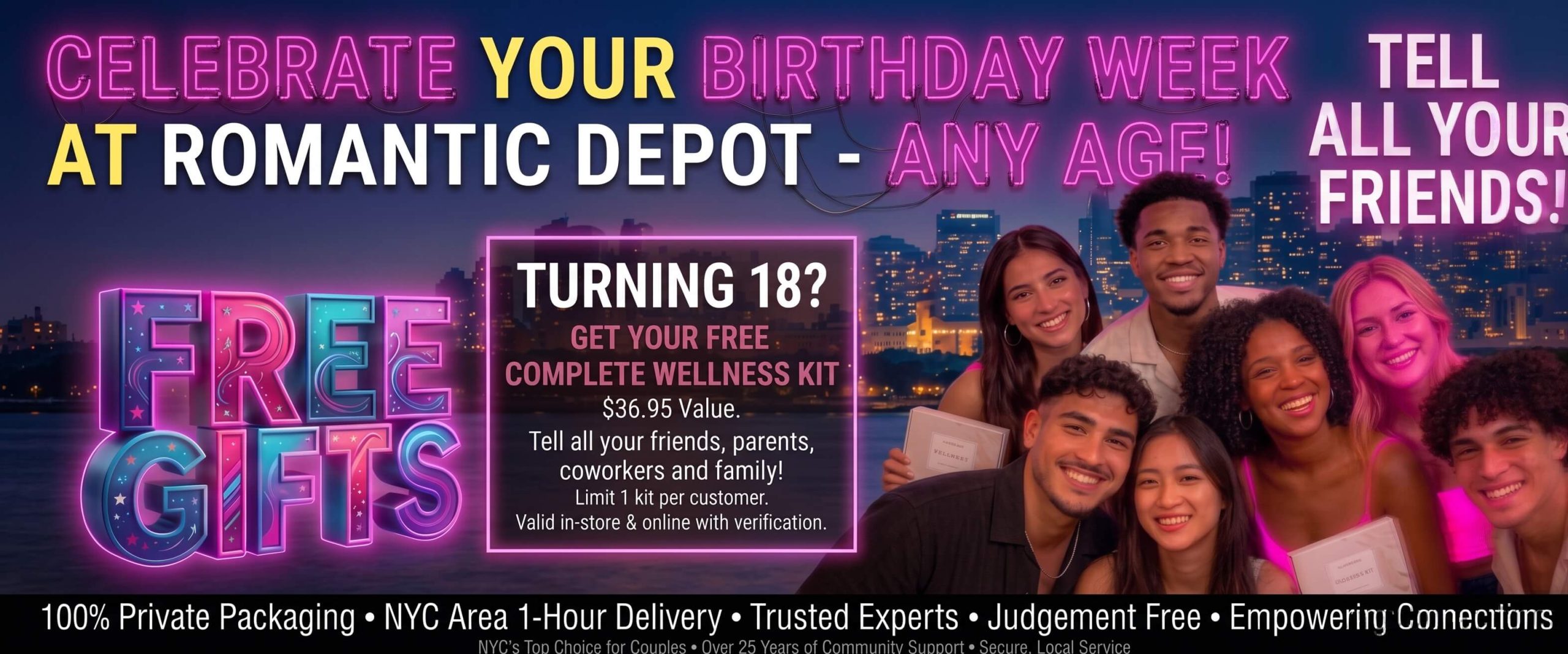 Romantic Depot Birthday Celebration