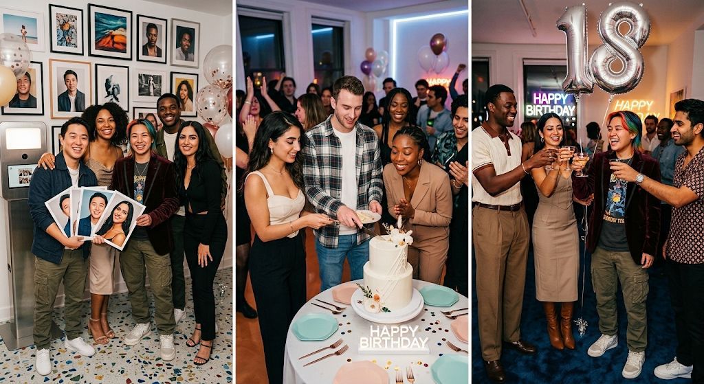Birthday Party Celebrations at Romantic Depot